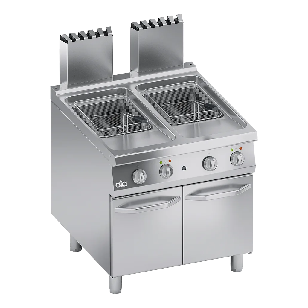 قلاية غاز اثنين عين سعة 22 + 22 لتر من ATA